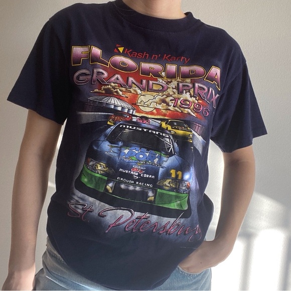 Vintage Florida Grand Prix Graphic Tee 🏎️🏁 (M) - Picture 5 of 10